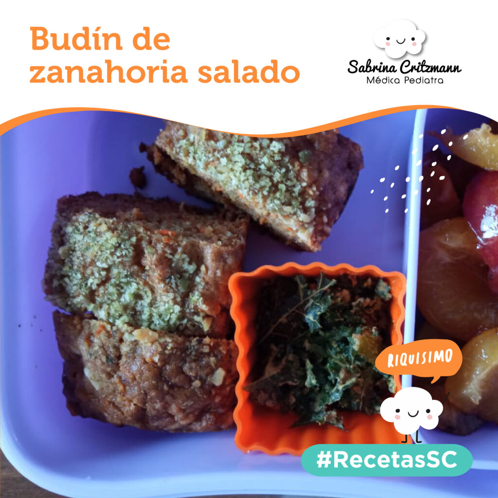 budín de zanahoria