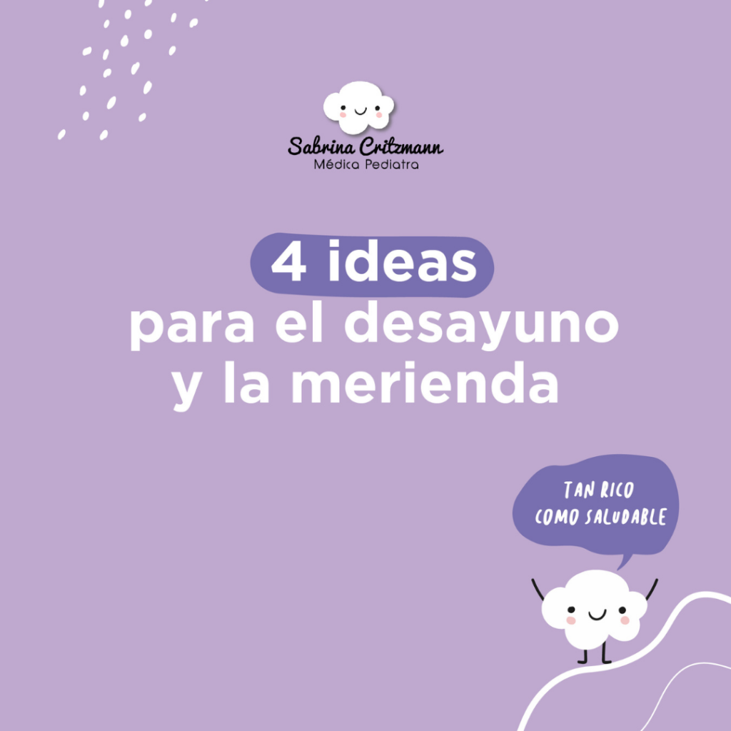 ideas saludables para el desayuno y la merienda