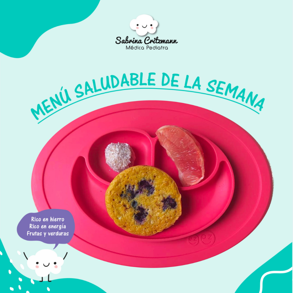 menu saludable para niños y niñas